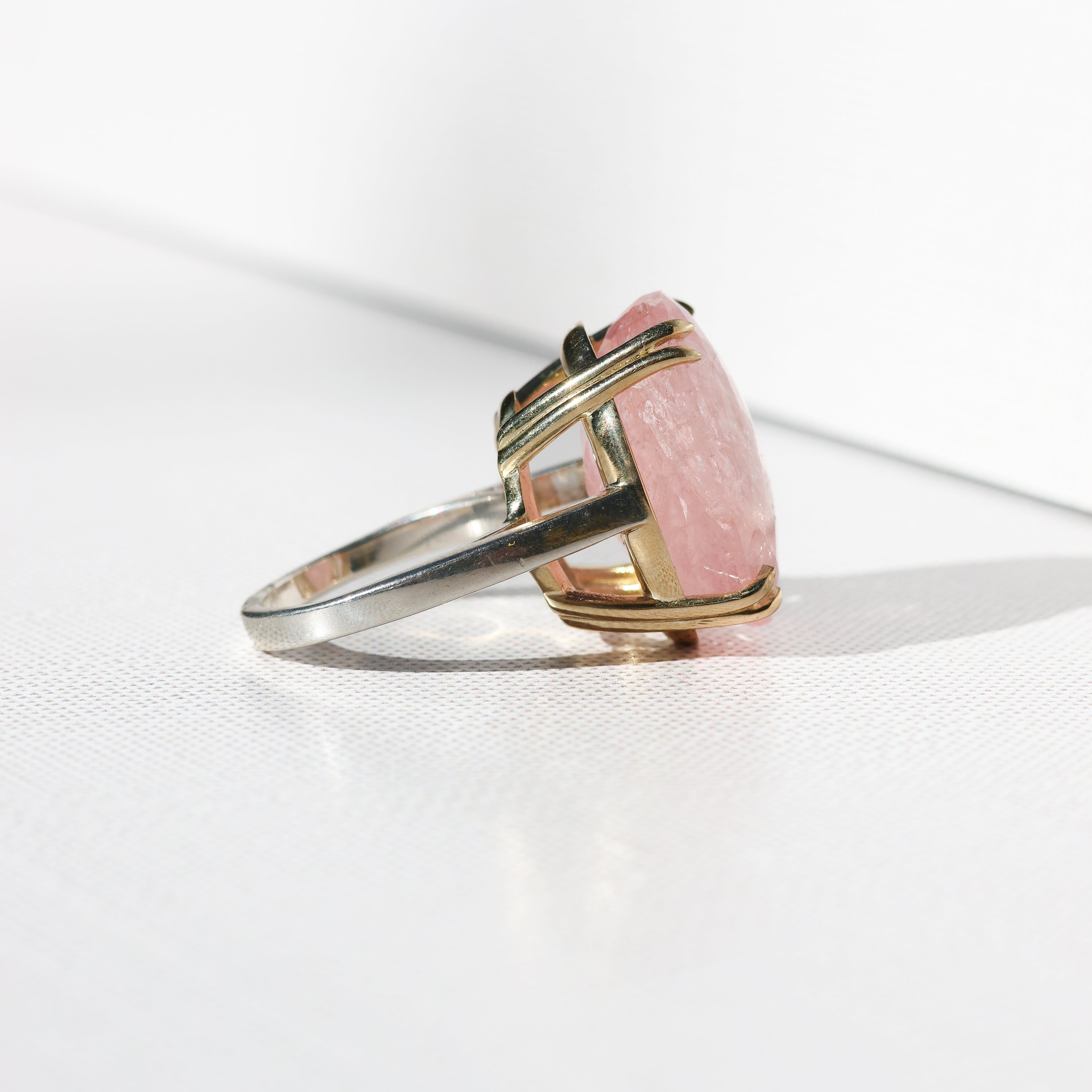 Morganite Power Ring