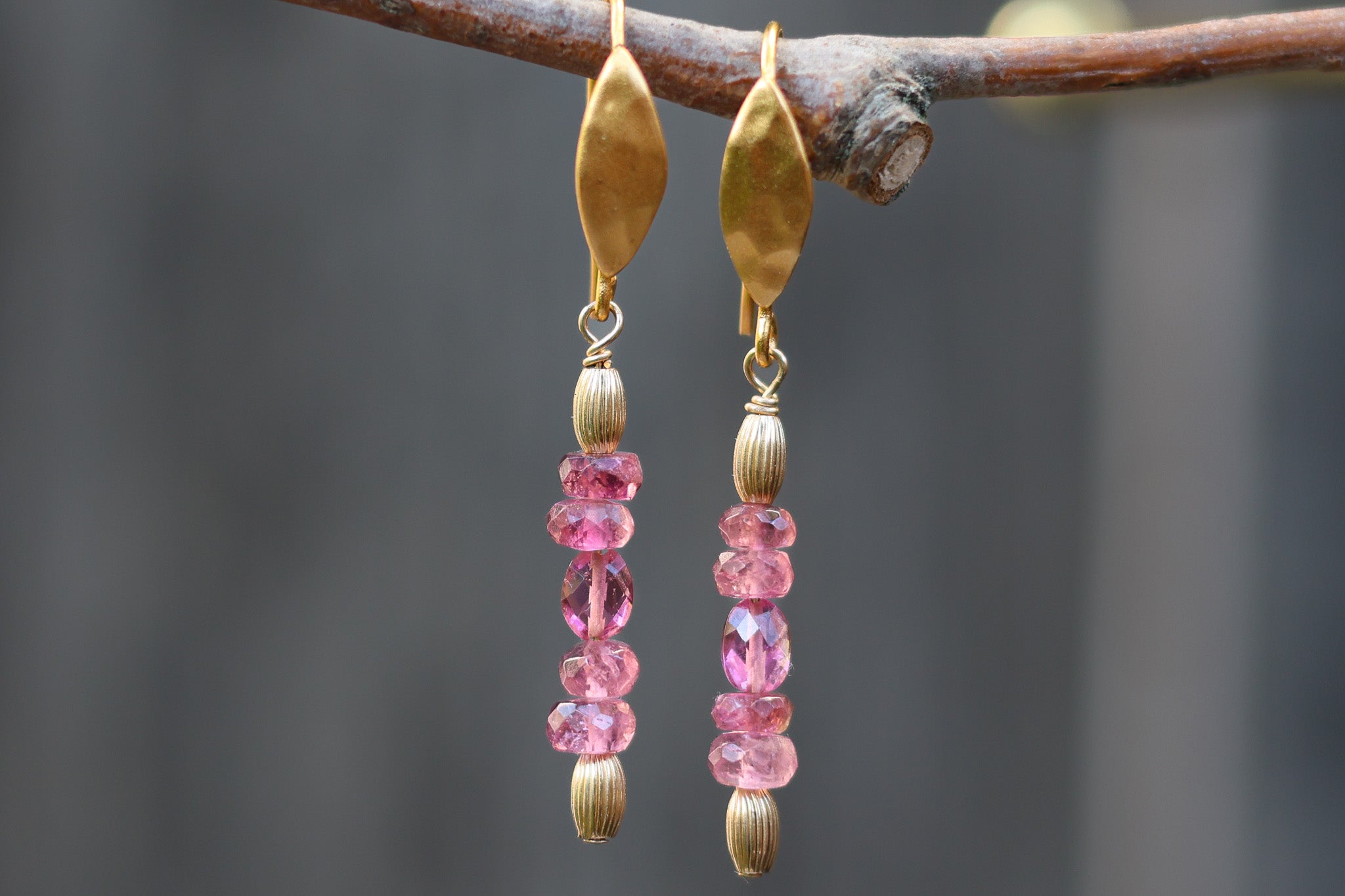 Pink in Love Earrings