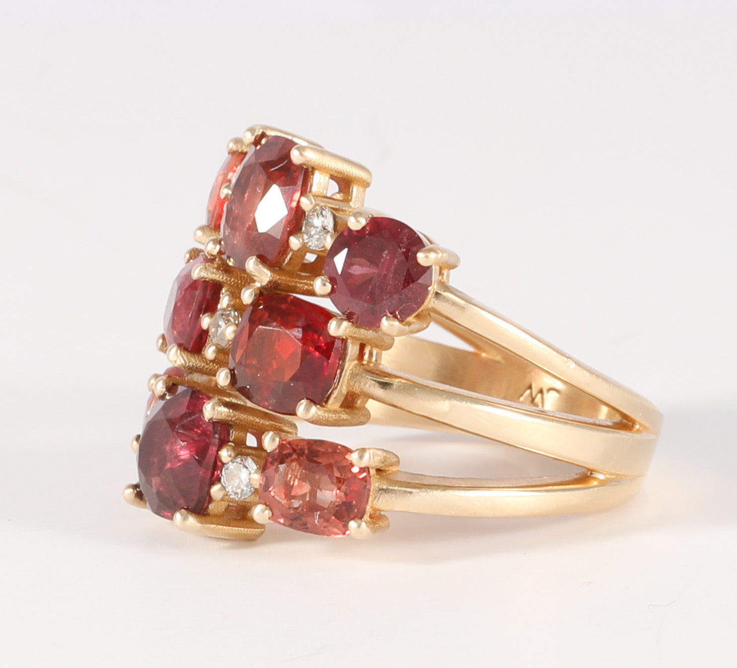 RED SPINEL SYMPHONY RING sonomajewel