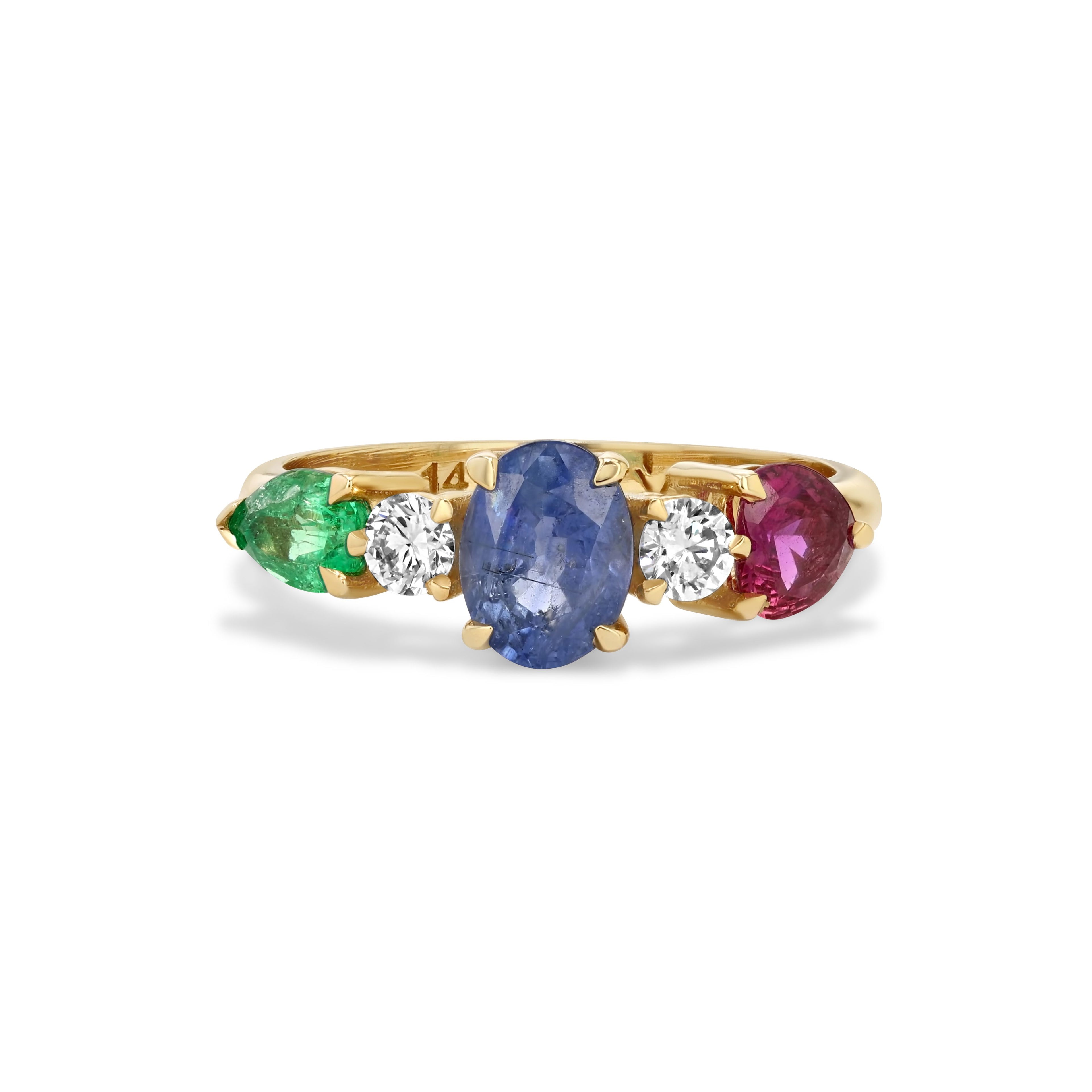 Sky Blue Insight Ring