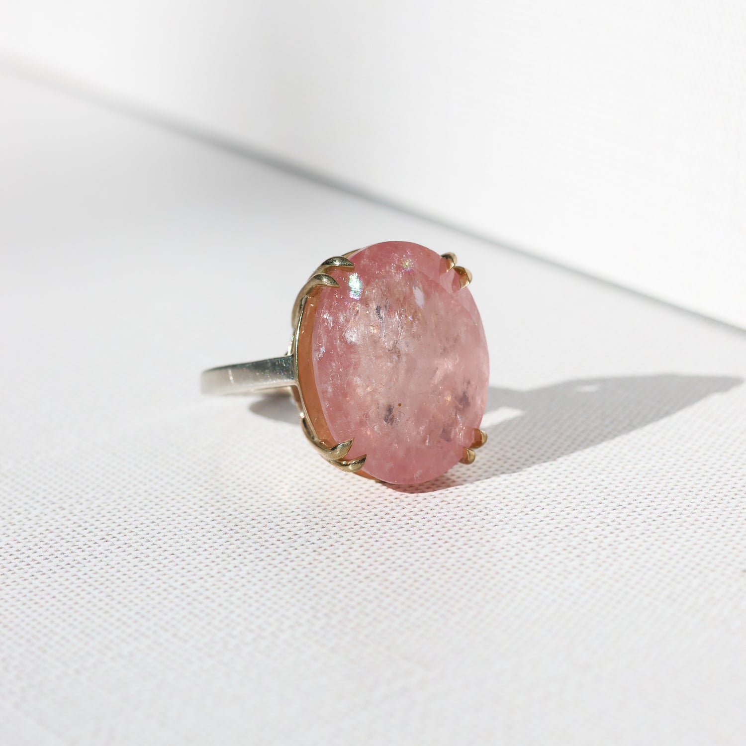 Morganite Power Ring