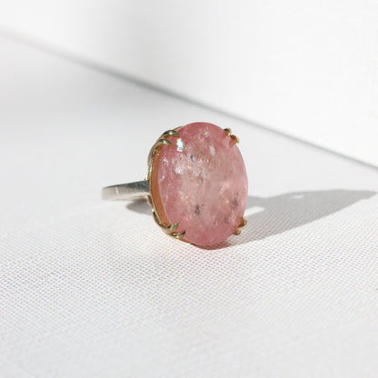 Morganite Power Ring