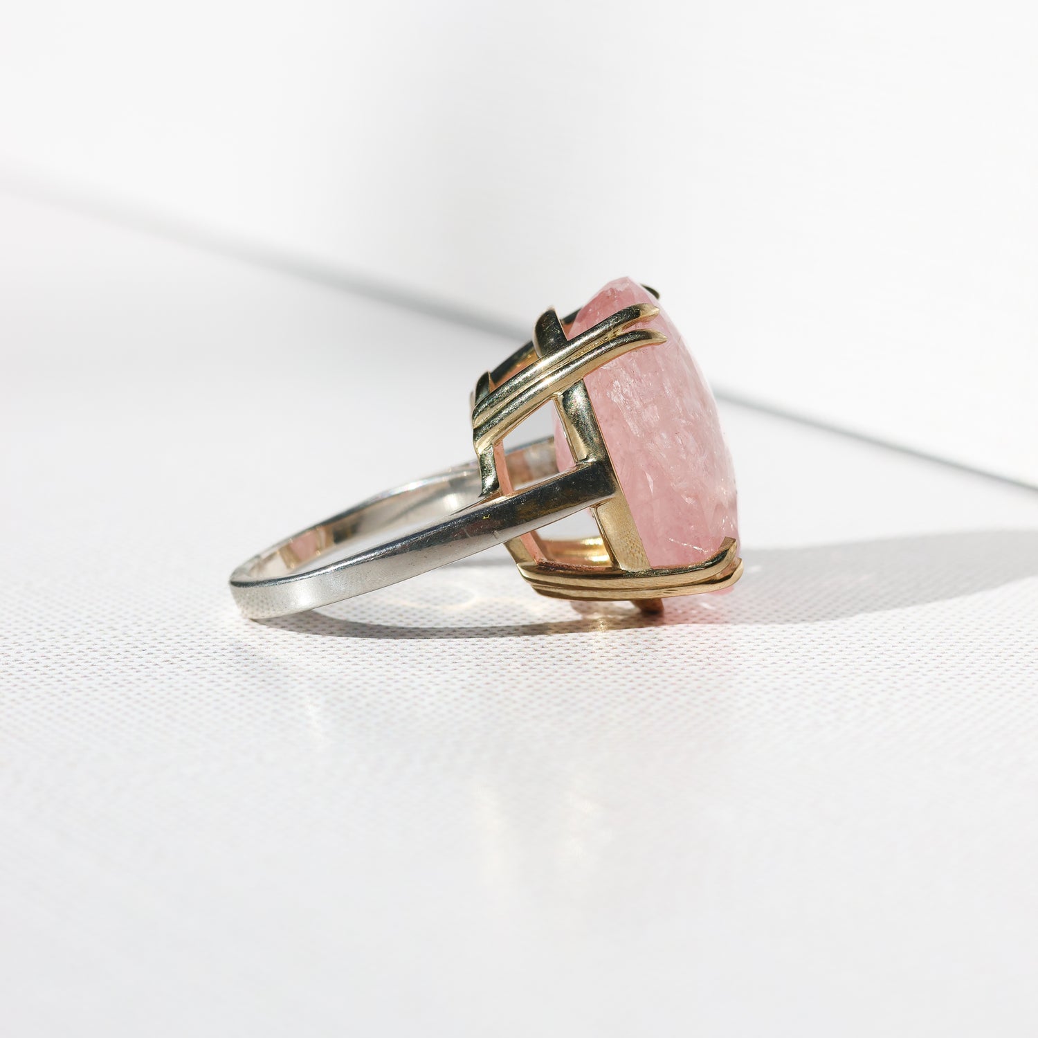 Morganite Power Ring
