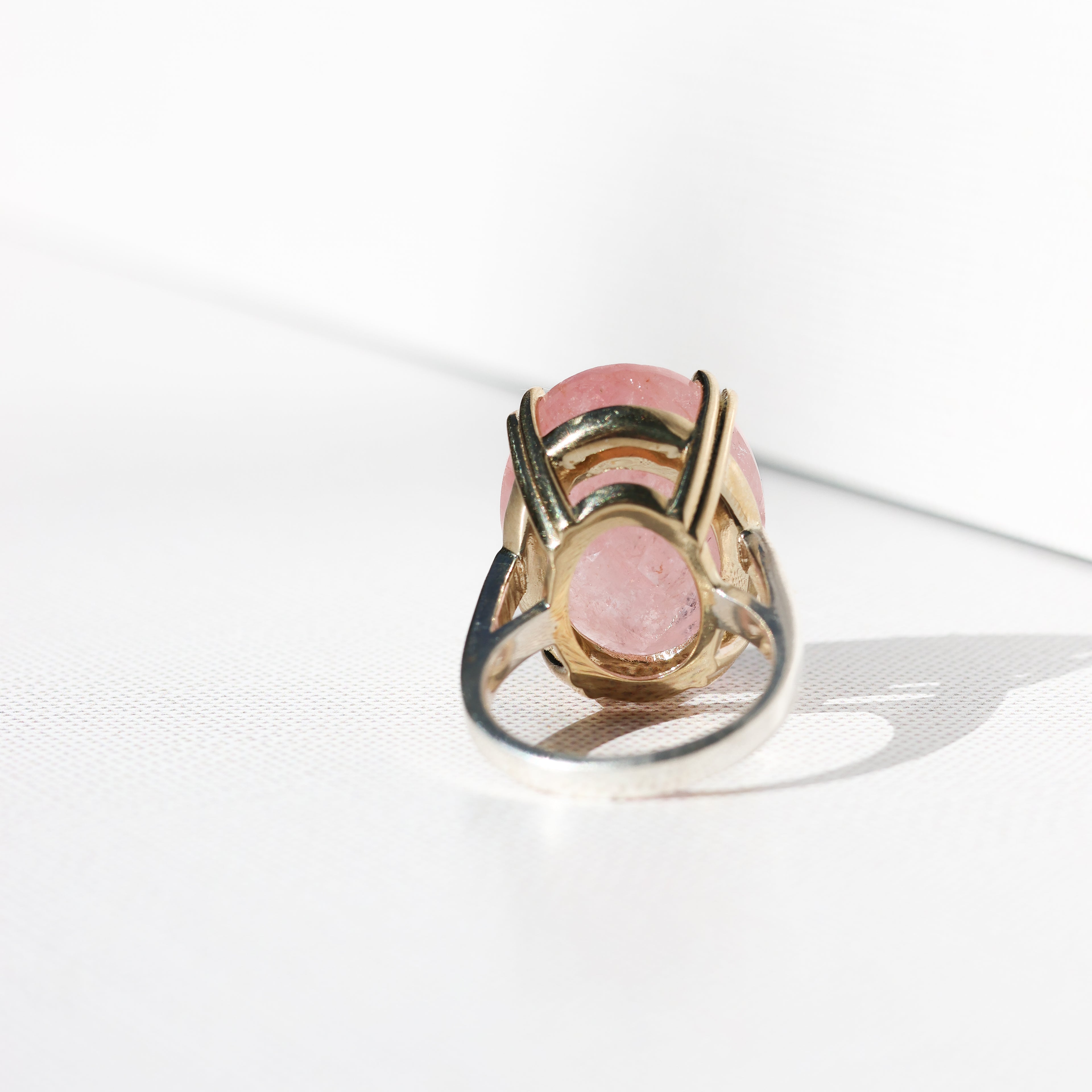 Morganite Power Ring