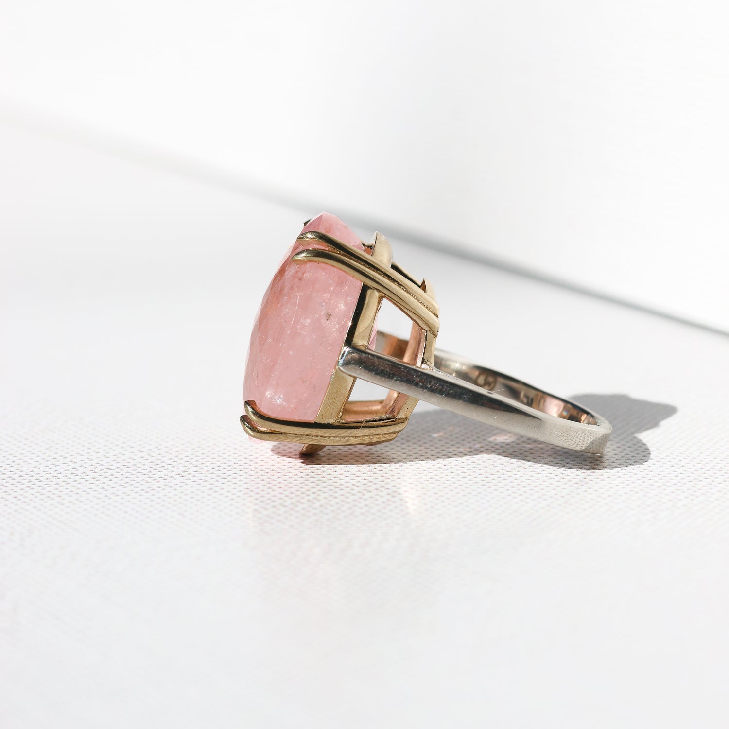 Morganite Power Ring