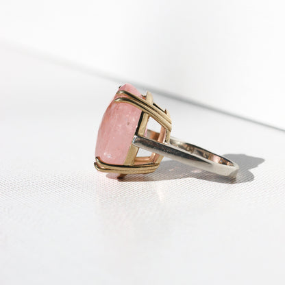 Morganite Power Ring