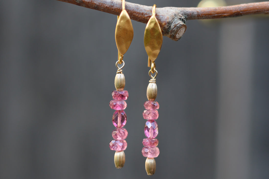 Pink in Love Earrings