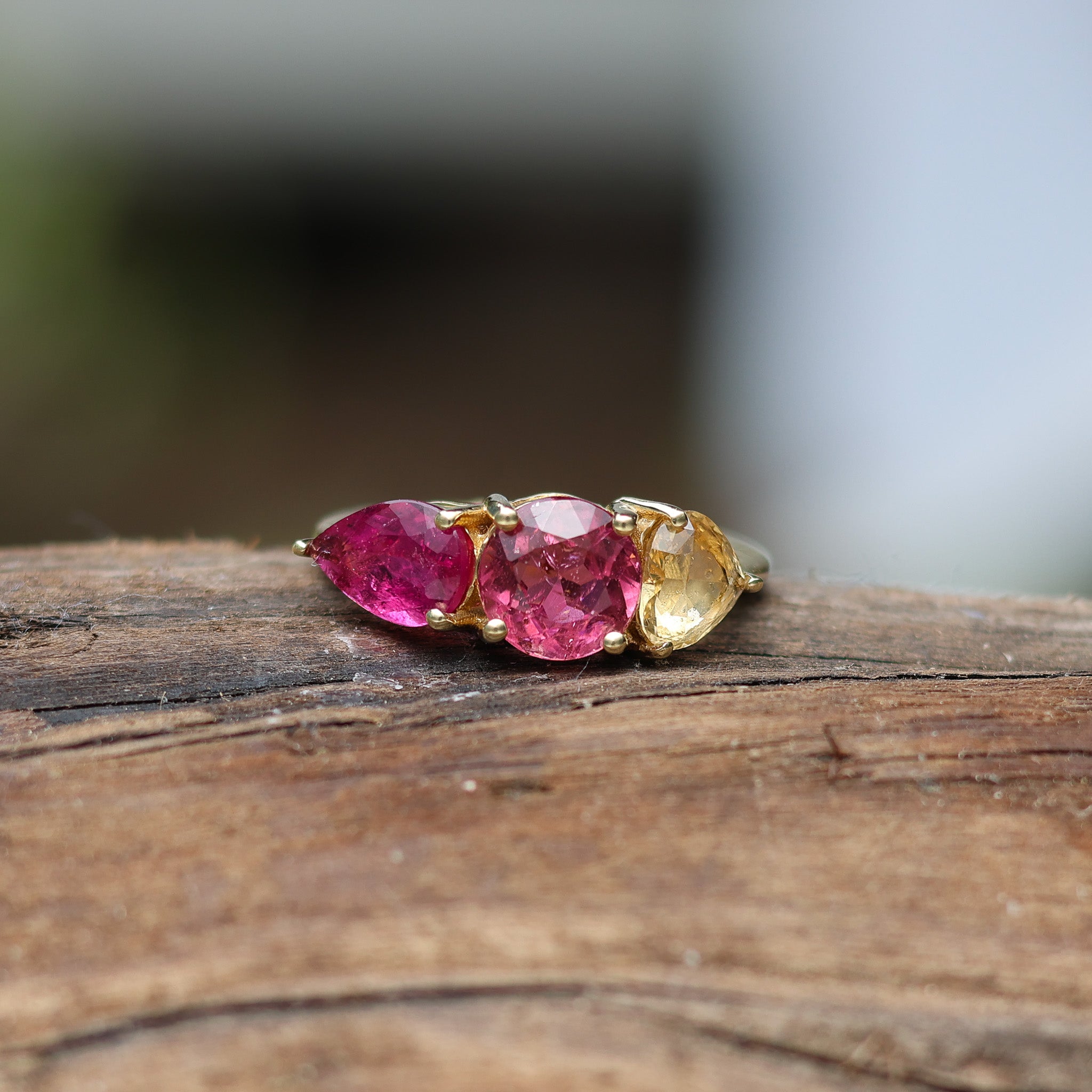Pink In Love Ring