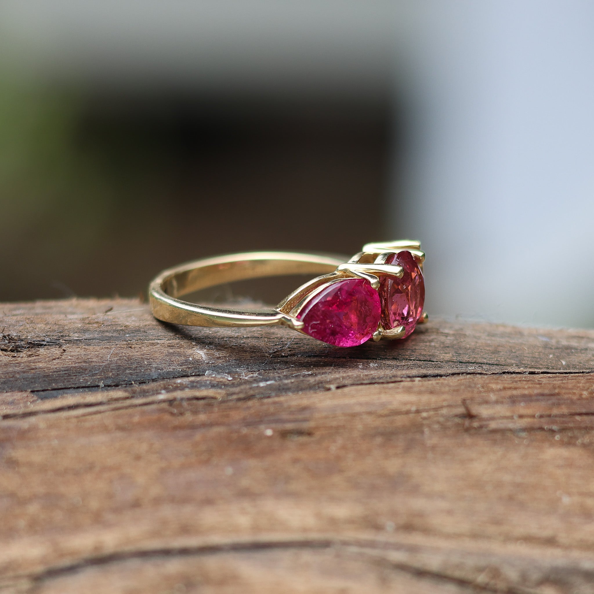 Pink In Love Ring