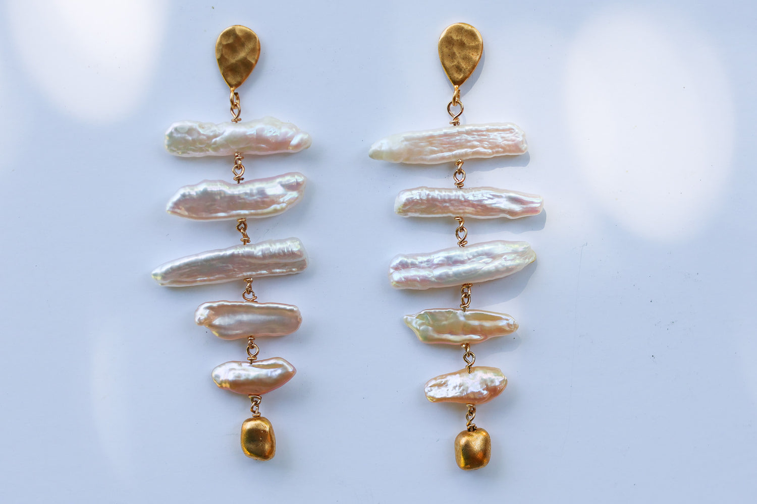 Cascade Pearl Earrings
