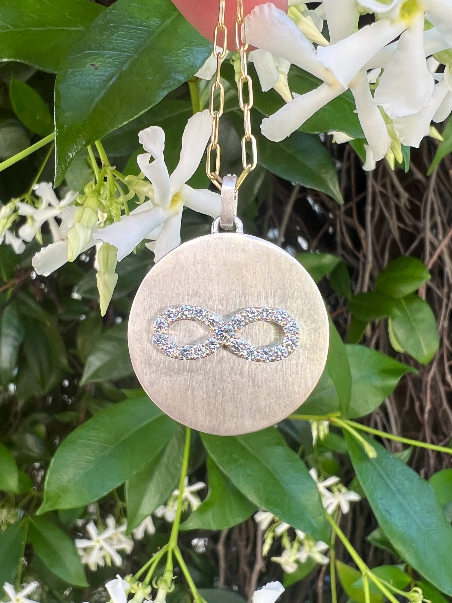 Diamond Infinity Necklace